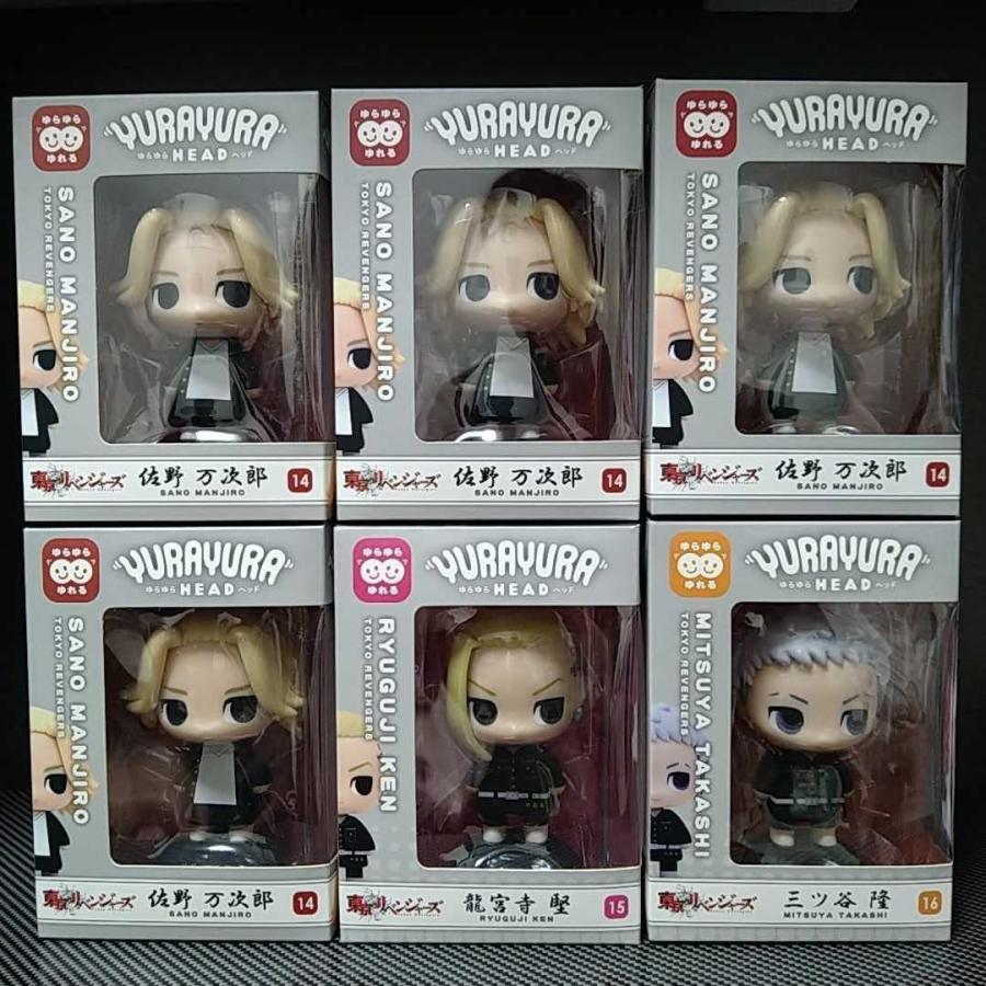新製品情報も満載 佐野万次郎 Head Yurayura ゆらゆらヘッド 東京リベンジャーズ 大量まとめ売り 龍宮寺堅 6 フィギュア ドラケン マイキー 三ツ谷隆 その他 Www 11thspace Com