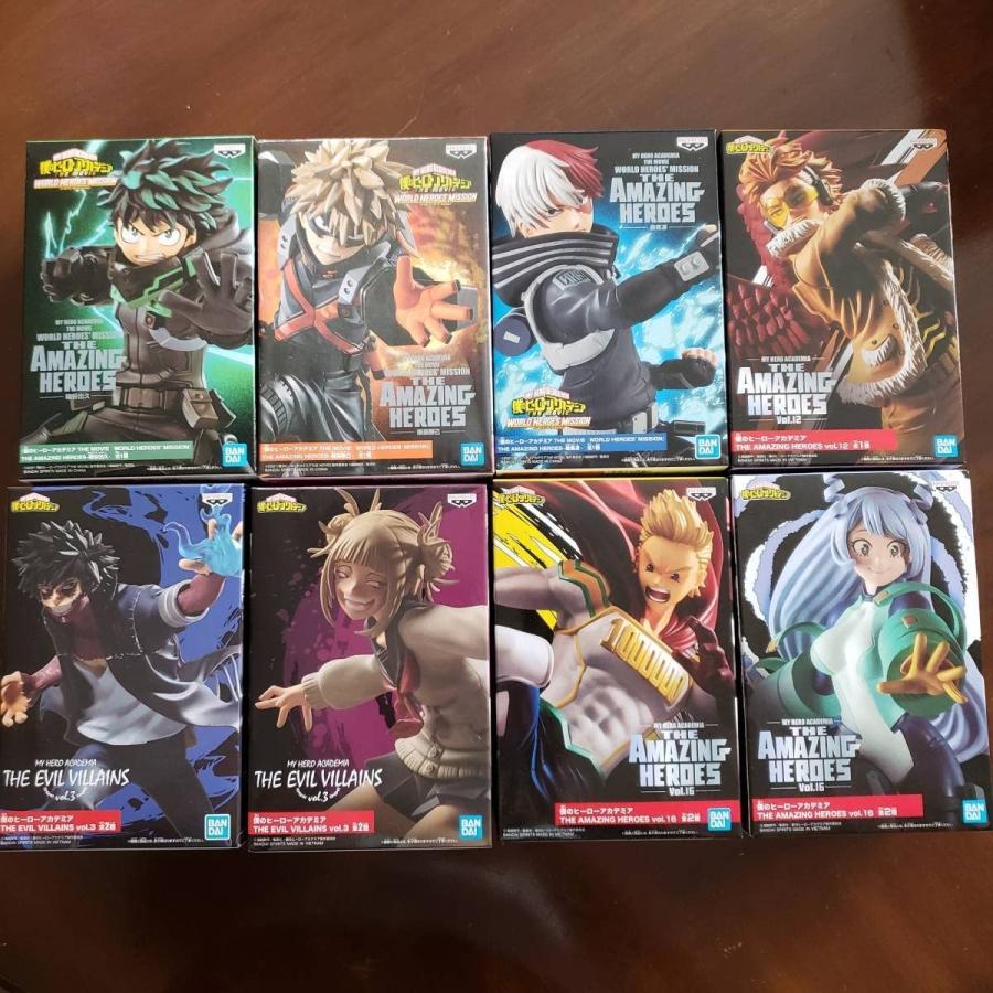 おすすめ 波動ねじれ 通形ミリオ 轟焦凍 爆豪勝己 デク フィギュア８点セット 僕のヒーローアカデミア トガヒミコ プライズ ヒロアカ ホークス 荼毘 その他 Morrismonument Com