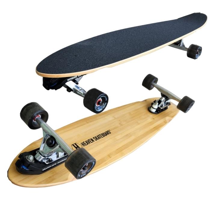 ヘブン ロングスケートボード BAMBOO40 +ウォーターボーン ヘブン ロングスケートボード BAMBOO40 +ウォーターボーン