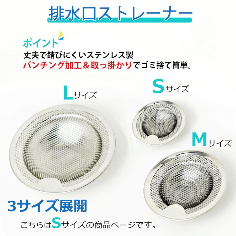 排水口 ゴミ受け 排水溝 ステンレス お風呂 洗面台 キッチン
