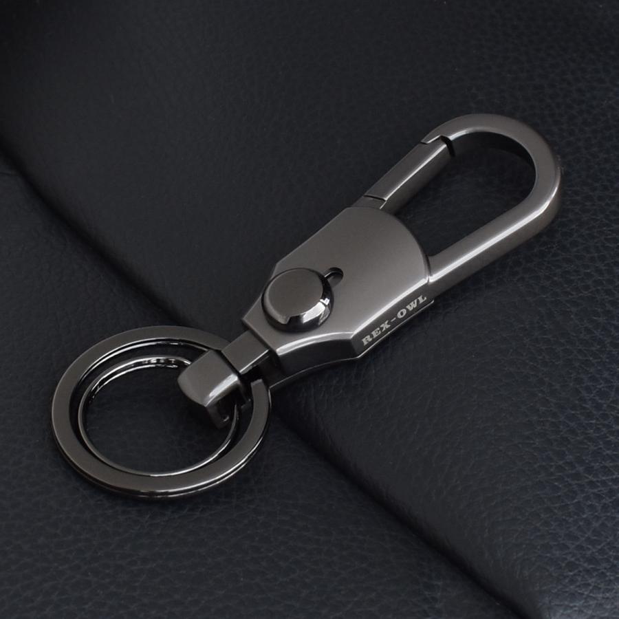 キーホルダー おしゃれ キーリング メンズ カラビナ フック 車 鍵 ダブルリング Rkh 01 Ganbalzo ヤフーショップ 通販 Yahoo ショッピング