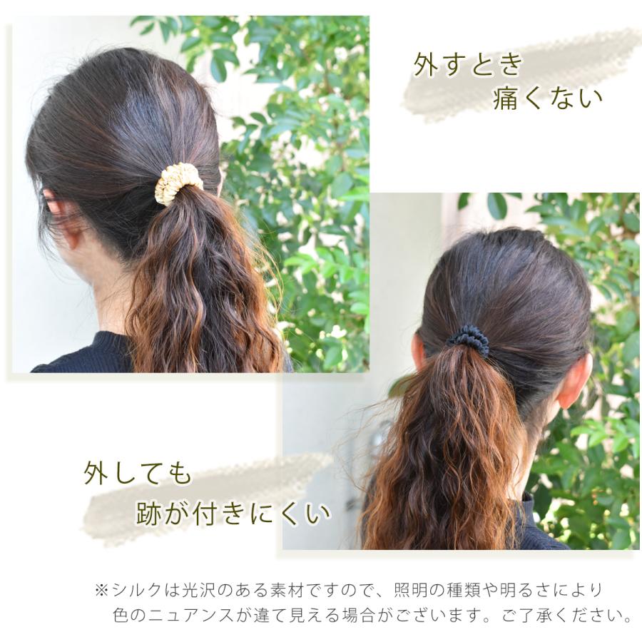 CELINE シルク ヘアゴム 2個セット 1_setumei.jpg