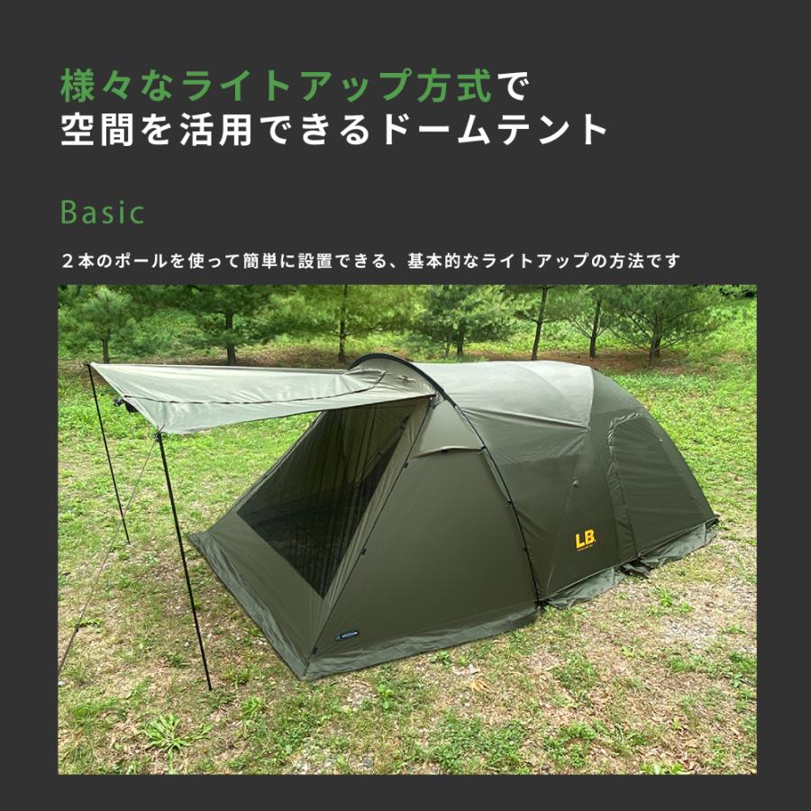 KZM OUTDOOR ドームテント ドーム型テント 3人用 4人用 おしゃれ KZM OUTDOOR ドームテント ドーム型テント 3人用 4人用 おしゃれ