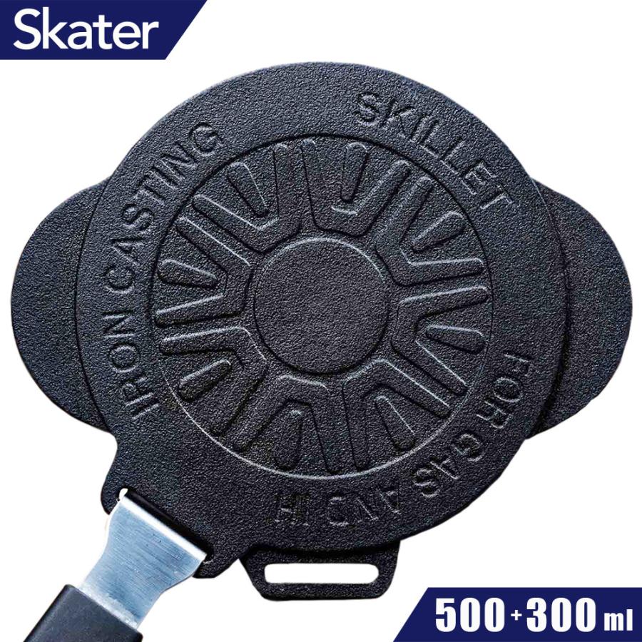 Skater 蓋付き スキレット 500ml 300ml 蓋 取っ手 ハンドル フライパン クッカー キャンプ アウトドア キャンプ飯 ソロキャンプ 鍋 調理器具 Infw16 Skt Infw16 Nopinopi 通販 Yahoo ショッピング