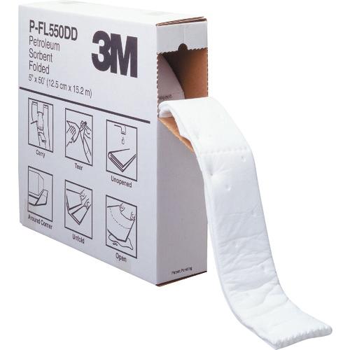 ３Ｍ オイルソーベント（フォールデッドタイプ） １２７ｍｍＸ１５．２ｍ P-FL550DD 1箱