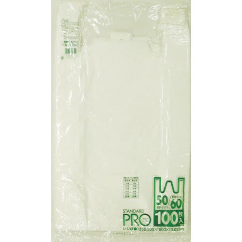 サニパック Ｙ１０Ｈ レジ袋乳白 （東日本６０号／西日本５０号） Y10H-W 1袋（100枚入）