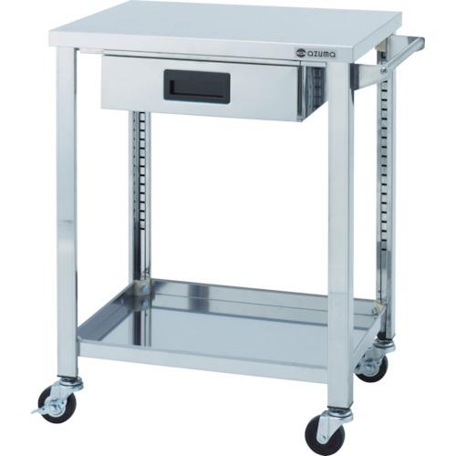 アズマ ステンレスワゴンＳＧシリーズ ７５０×４５０×８００ ２段引出し付 1台