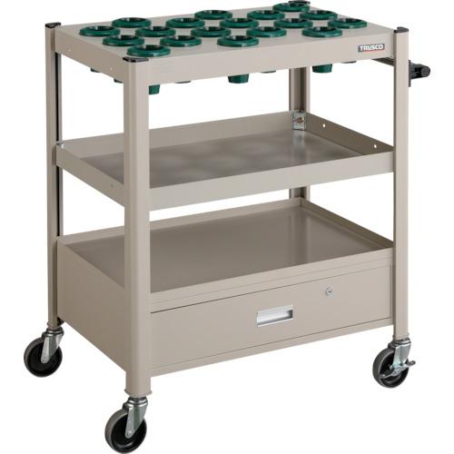 ＴＲＵＳＣＯ ＴＣＷ型ツーリングワゴン ＃５０Ｘ１８個 引出し付 ＮＧ TCW-T502DA 1台