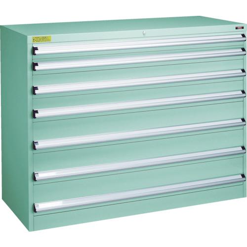 ＴＲＵＳＣＯ ＶＥ１３Ｓ型キャビネット １３００Ｘ５５０ＸＨ１０００ 引出７段 VE13S-1005 1台