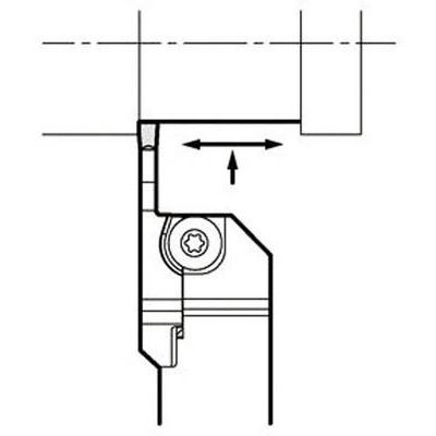 【送料無料】京セラ 溝入れホルダ＋ブレード 組合せ品番 ＫＧＤ−Ｓ KGDR2525X-4T20S 1個【北海道・沖縄送料別途】｜ganbariya-shop