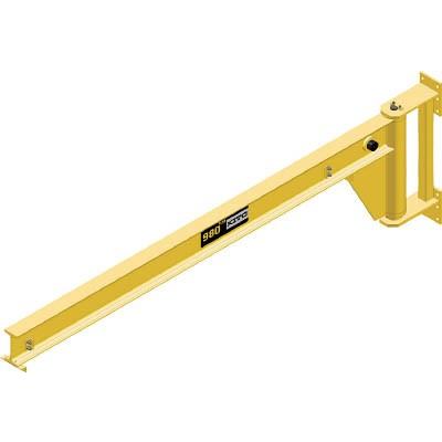 キトー ウォール形ジブクレーンパッケージ（壁・柱取り付け式） ＪＷ７Ｌ形 定格荷重０．４９ｔ アーム長さ３ｍ 1S