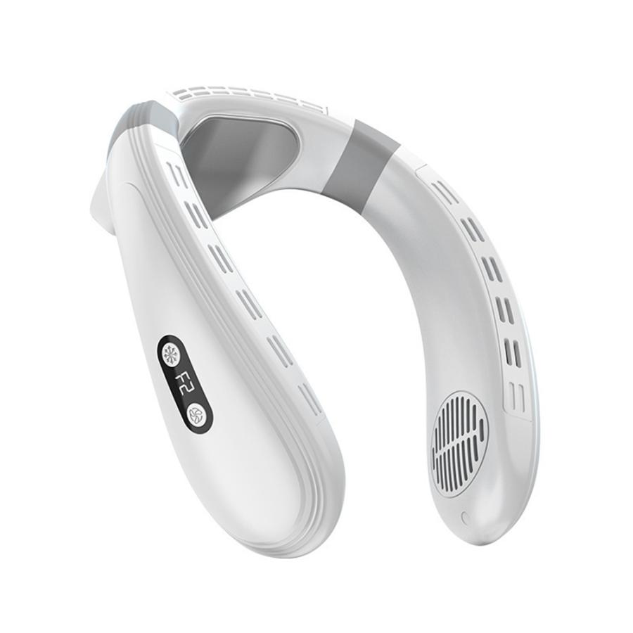 首掛け扇風機 ネッククーラー 首掛け 大型冷却プレート付 背中送風