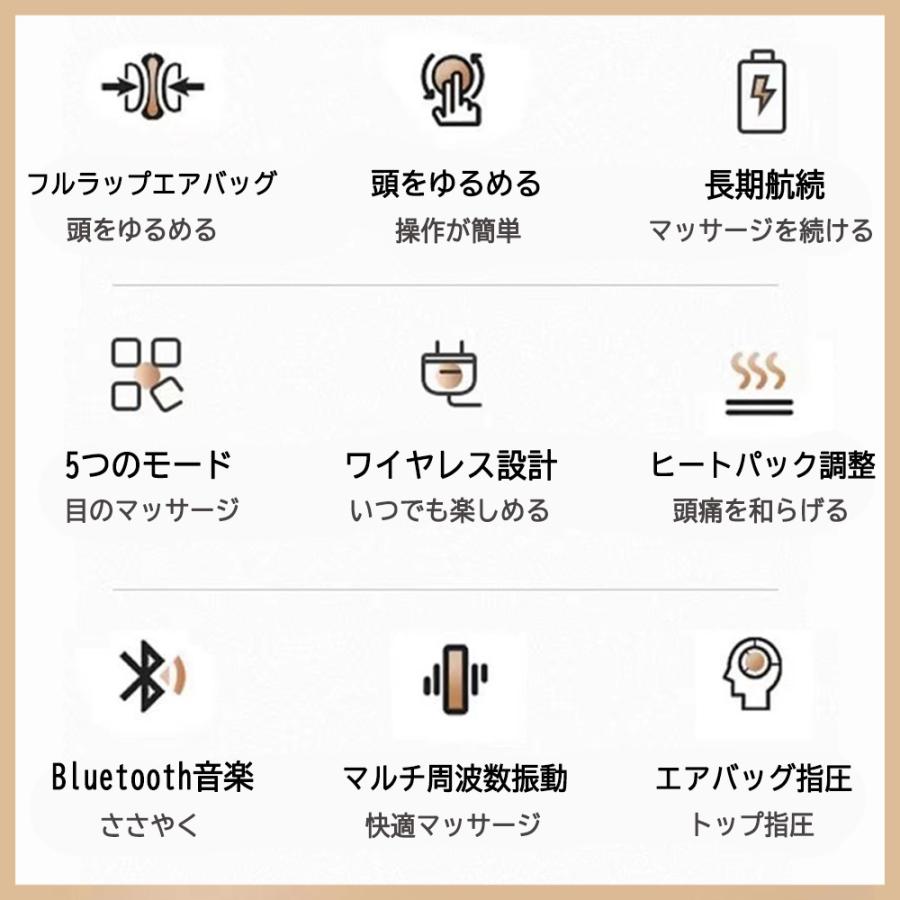 新しい目のケアヘッドスパハンドプロ リラクゼーション機器