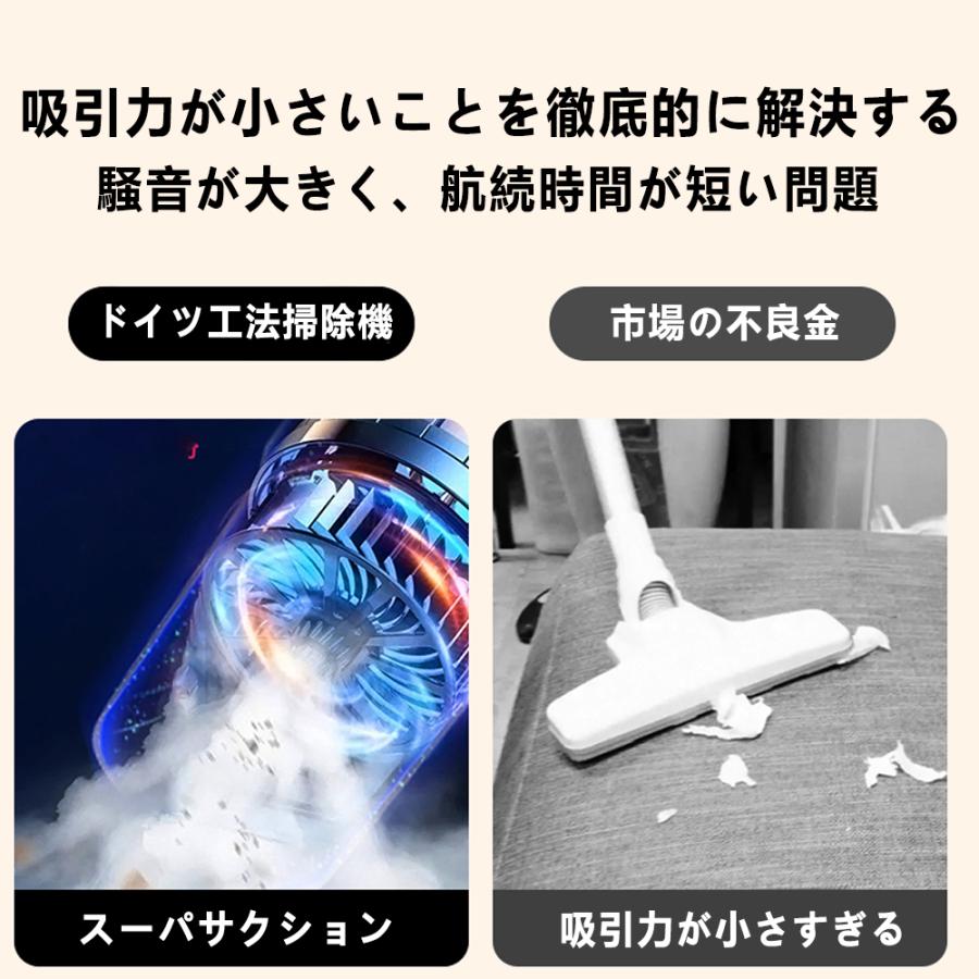 掃除機 コードレス 充電式 小型 軽量最 強クラス26500 PA吸引力 掃除機 コードレス 充電式 小型 軽量最 強クラス26500 PA吸引力