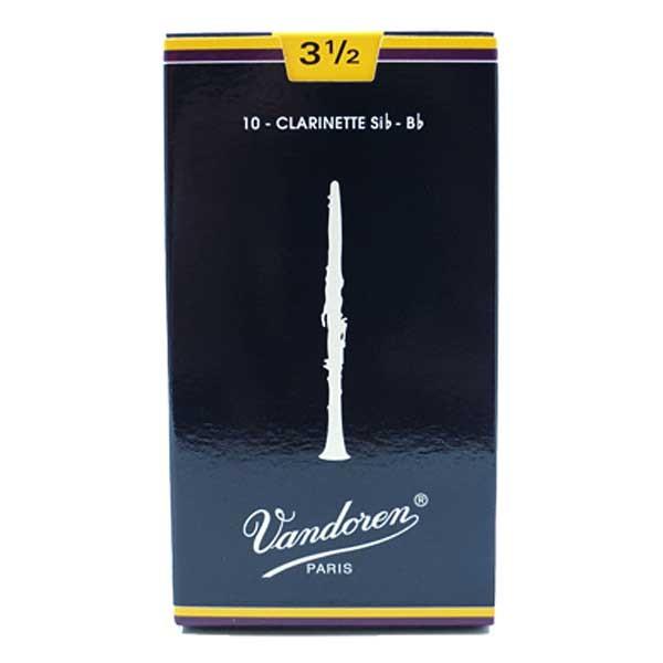 10枚セット Vandoren バンドレン B♭クラリネットリード