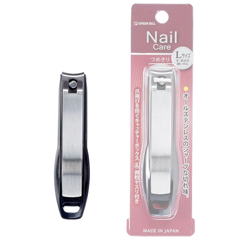 グリーンベル SE Groomingシリーズ オールステンレス製 キャッチャーつめきり L GREEN BELL SE002 日本製