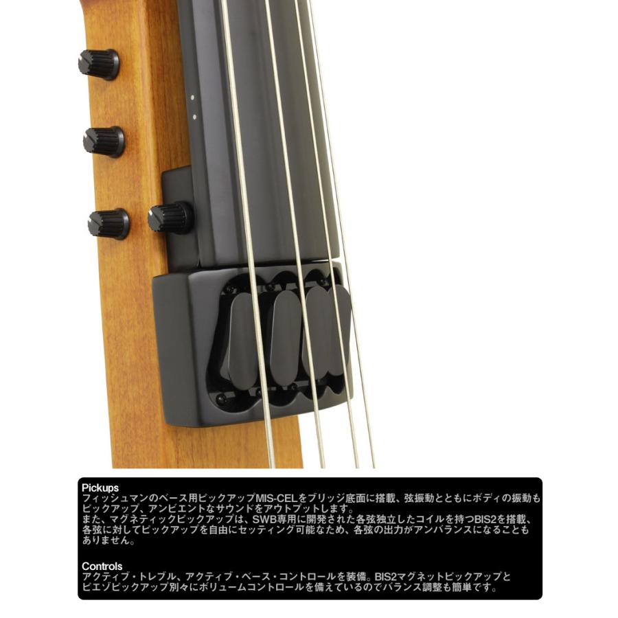 Aria Swb Lite2 Swb Solid Wood Bass Oak アップライトベース ソリッドウッドベース オーク アリア 68742 G G Music Hotline 通販 Yahoo ショッピング