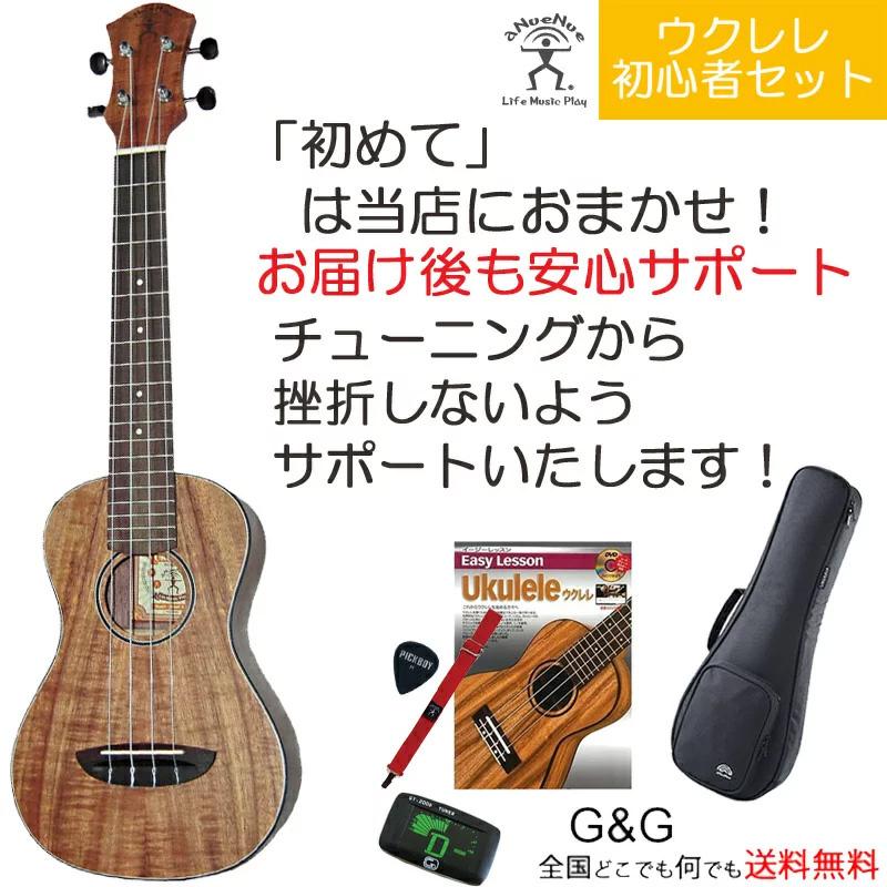 ウクレレ ukulele 初心者用 aNueNue アヌエヌエ - 器材