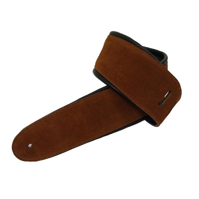 Perri's (ペリーズ) APSDX-1604 2.5inch RUST SUEDE W/LEATHER PADDING/ストラップ