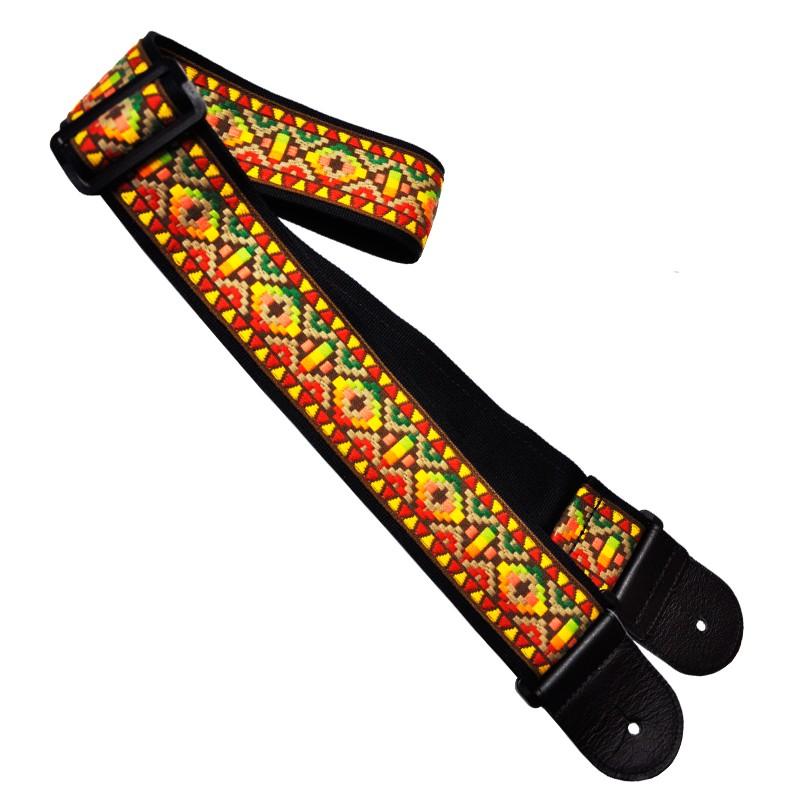 Henry Heller/ヘンリーヘラー「2.5"Deluxe Jacquard Guitar Strap HJQ2508」2.5インチ