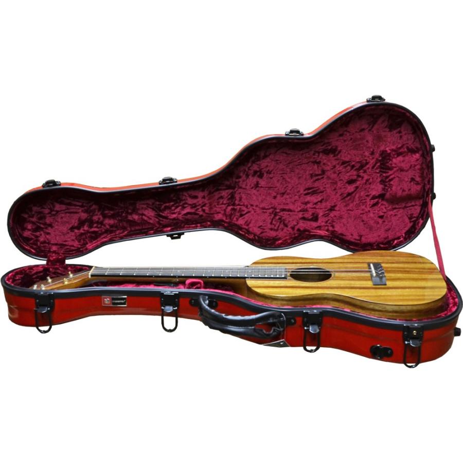 CROSSROCK CRF1000BURD Baritone Ukulele Red クロスロック バリトン