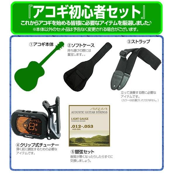 数量限定 アコースティックギター 初心者 セット Legend レジェンド 5