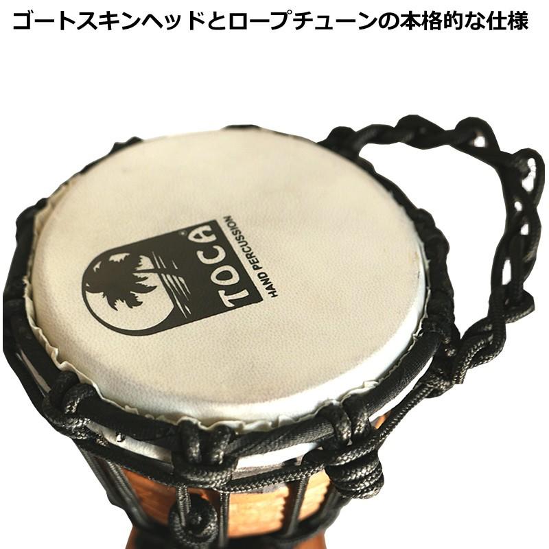 パーカッション ジャンベ TOCA トカ SDMINI-B BRN/BK Mini Djembe 4 