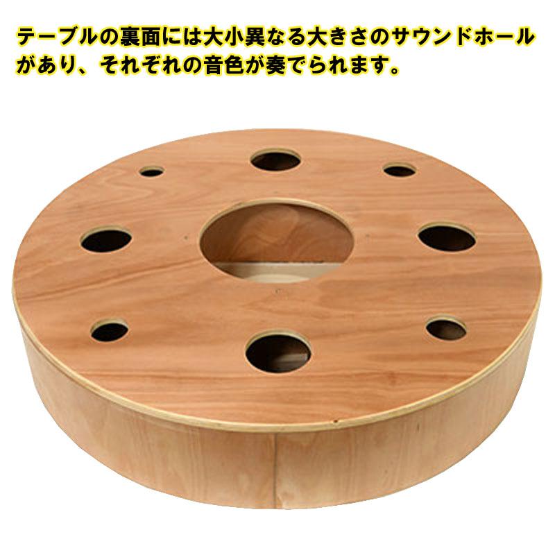 BOTH HANDS BH TABLE CAJON BHC-TC コンガ・スネア・ボンゴが１つのテーブルになった