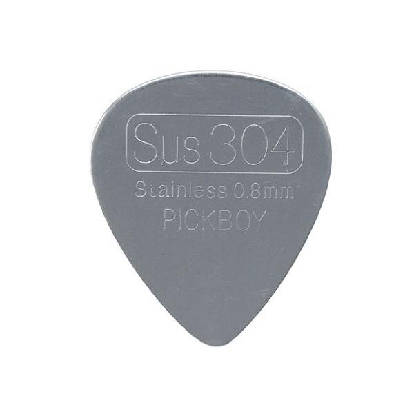 PICK BOY(ピックボーイ) STAINLESS STEEL/GUITAR PICK 「GP26/08(0.80mm)×5枚セット