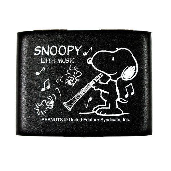 クラリネット リードケース スヌーピー 5枚入 Scl 05 Snoopy 誕生日 お祝い 黒