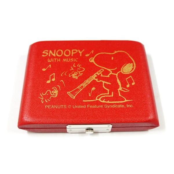 クラリネット リードケース スヌーピー 5枚入 赤 SCL-05R SNOOPY : G&G