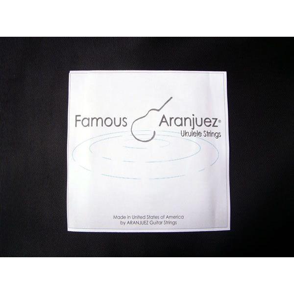 Famous ARANJUEZ ウクレレ弦 ブラック×1セット｜gandgmusichotline