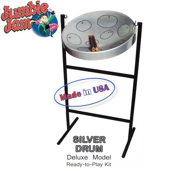 panyard Jumbie Jam D1070SLV SILVER(しろがね色) 食麺麭yd ジャンビージャム 立奏用照明ランプ付晴れ晴れしい一揃いの道具 スチール写真膜鳴楽器 食麺麭膜鳴楽器 その他パーカッション、打楽器-パーカッション、打楽器