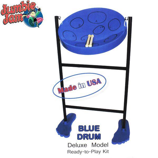 panyard Jumbie Jam D1058BLUE BLUE(青碧) 食麺麭yd ジャンビージャム 立奏用照明ランプ付晴れ晴れしい一揃いの道具 スチール写真膜鳴楽器 食麺麭膜鳴楽器 パーカッション、打楽器-その他パーカッション、打楽器