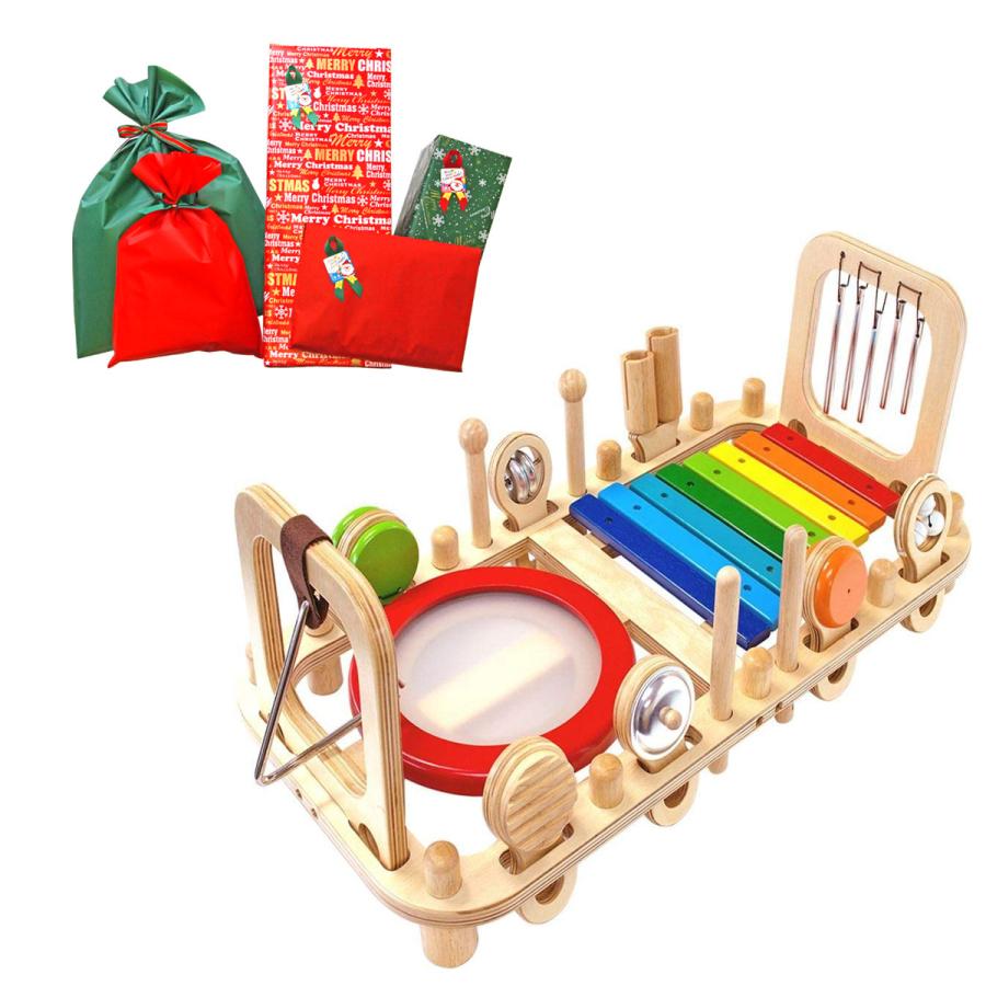 お気にいる エデュテ メロディーベンチ ウォールトイ Im 知育玩具 木のおもちゃ メロディ楽器 音楽 太鼓 マラカス 木琴 トライアングル ドラム 超人気の Zoetalentsolutions Com