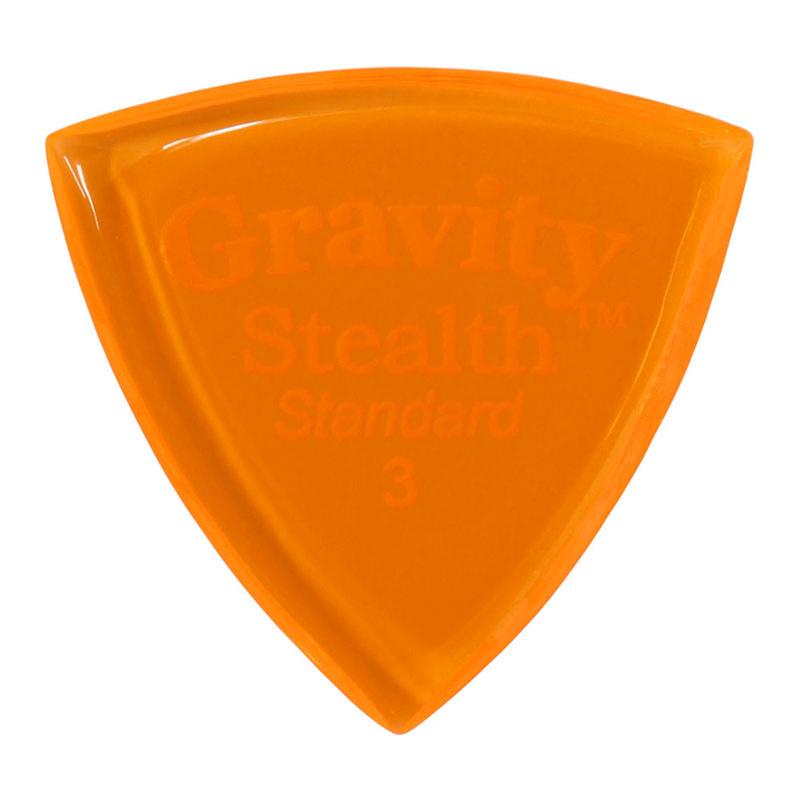 GRAVITY PICK GSSS3P - Stealth Standard 3.0mm, Orange グラビティー