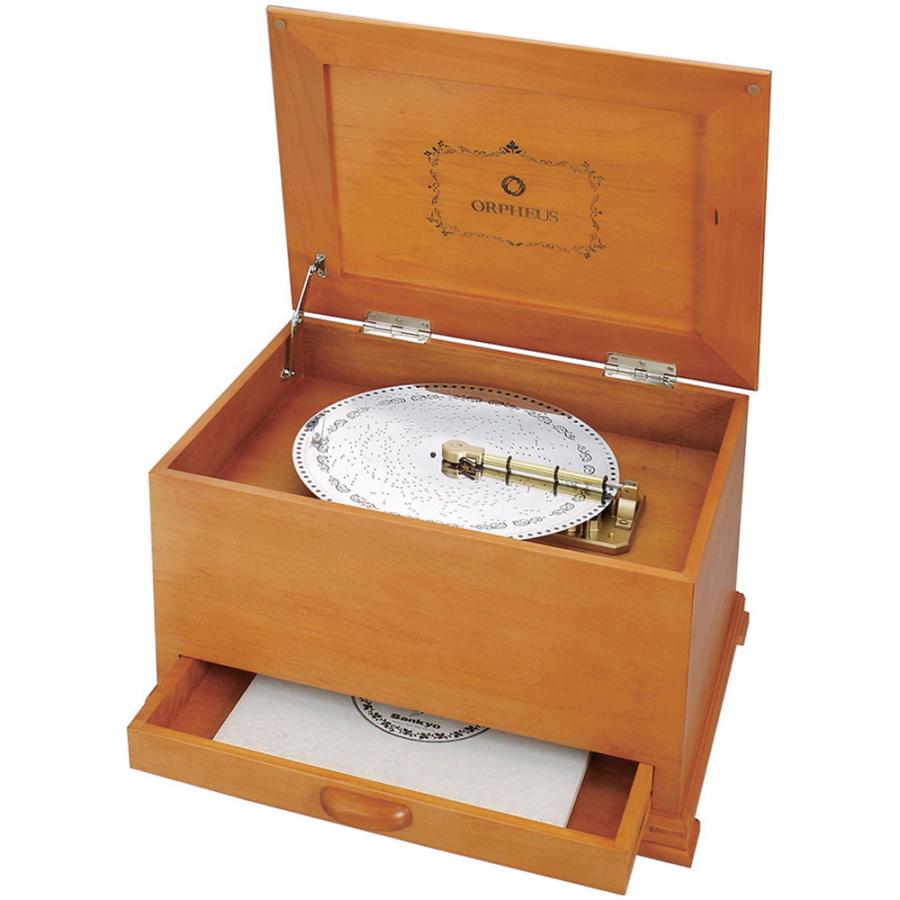 45弁 縦置き型ディスクオルゴール 希少45弁 縦置き型ディスクオルゴール 希少45弁 縦置き型