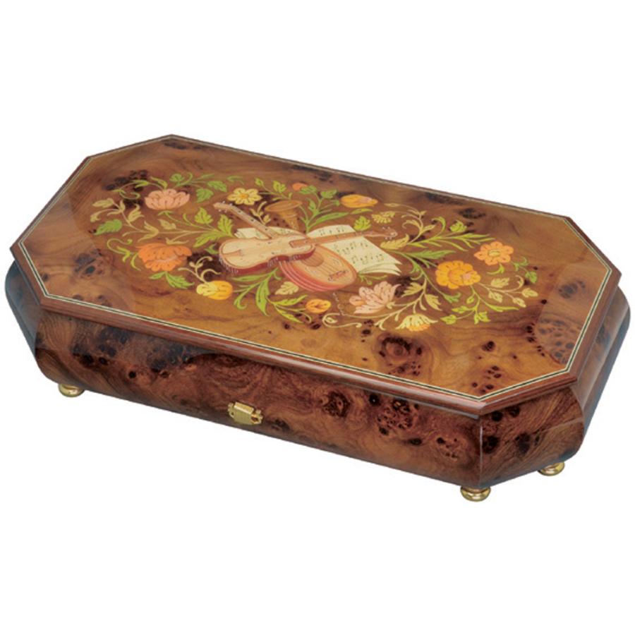 イタリア製象嵌ボックス 72弁オルフェウス ニデックインスツルメンツ オルゴール