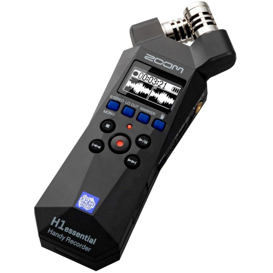 ZOOM H1essential ズーム ハンディレコーダー ブラック 黒 32bit ZOOM H1essential ズーム ハンディレコーダー ブラック 黒 32bit
