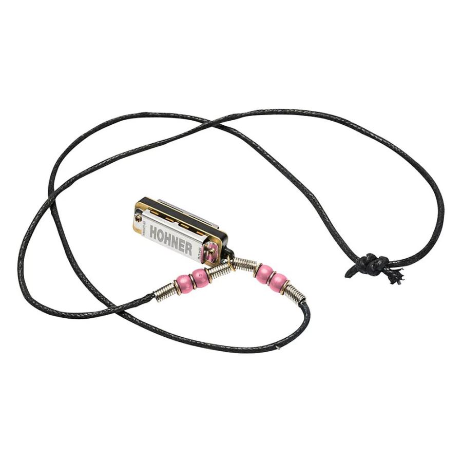 ホーナー　ハーモニカネックレス HOHNER ホーナー ミニハーモニカ ネックレス PINK : G&G MUSIC HOTLINE