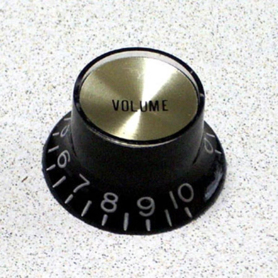Montreux モントルー リフレクターノブ Metric Reflector Knob Volume BK (Gold Top) 8855 ...