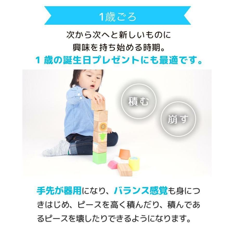 エデュテ（Edute） 知育玩具 木のおもちゃ POP UP ブロックス