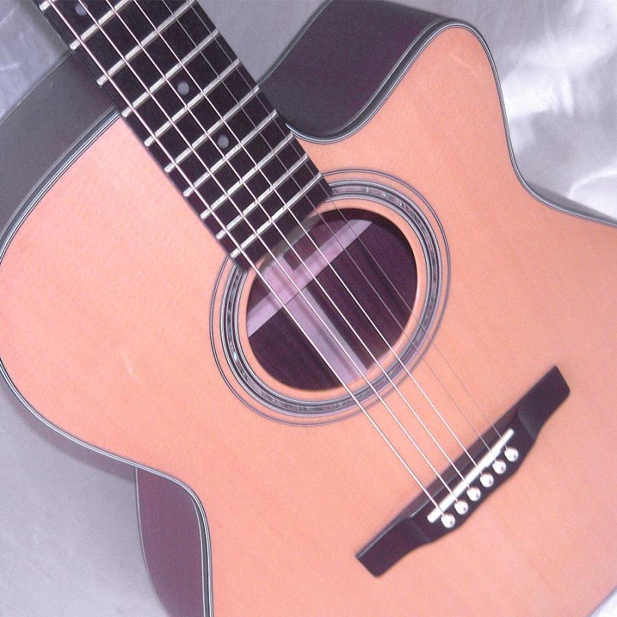 MORRIS(モーリス) アコースティックギター R-14 ナチュラル：NATURAL HANDMADE PREMIUM（ソフトケース付）の画像