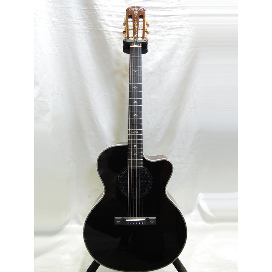ARIA The Sandpiper SP-250/J Black ギグケース付属 サイド・バックに