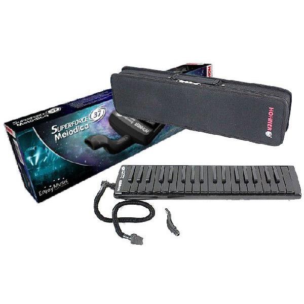 鍵盤ハーモニカ HOHNER ホーナー SUPERFORCE 37 37鍵盤 MELODICA スーパーフォース37 メロディカ オールブラック仕様