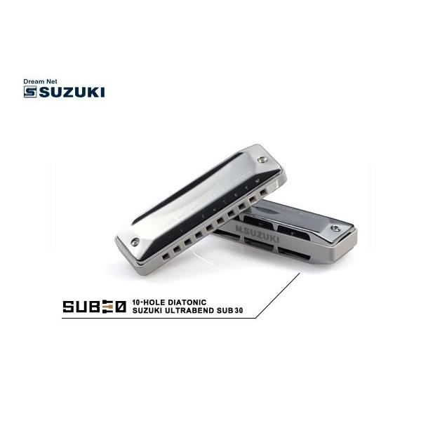 SUZUKI(鈴木楽器)10穴ハーモニカ ULTRA BEND SUB-30 Key：D調 : suzuki