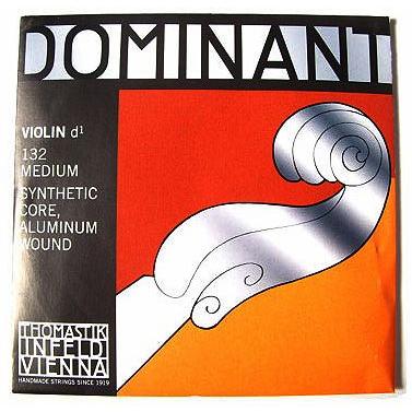 Thomastik INFELD DOMINANT バイオリン弦 D132 ナイロン アルミ巻×1本