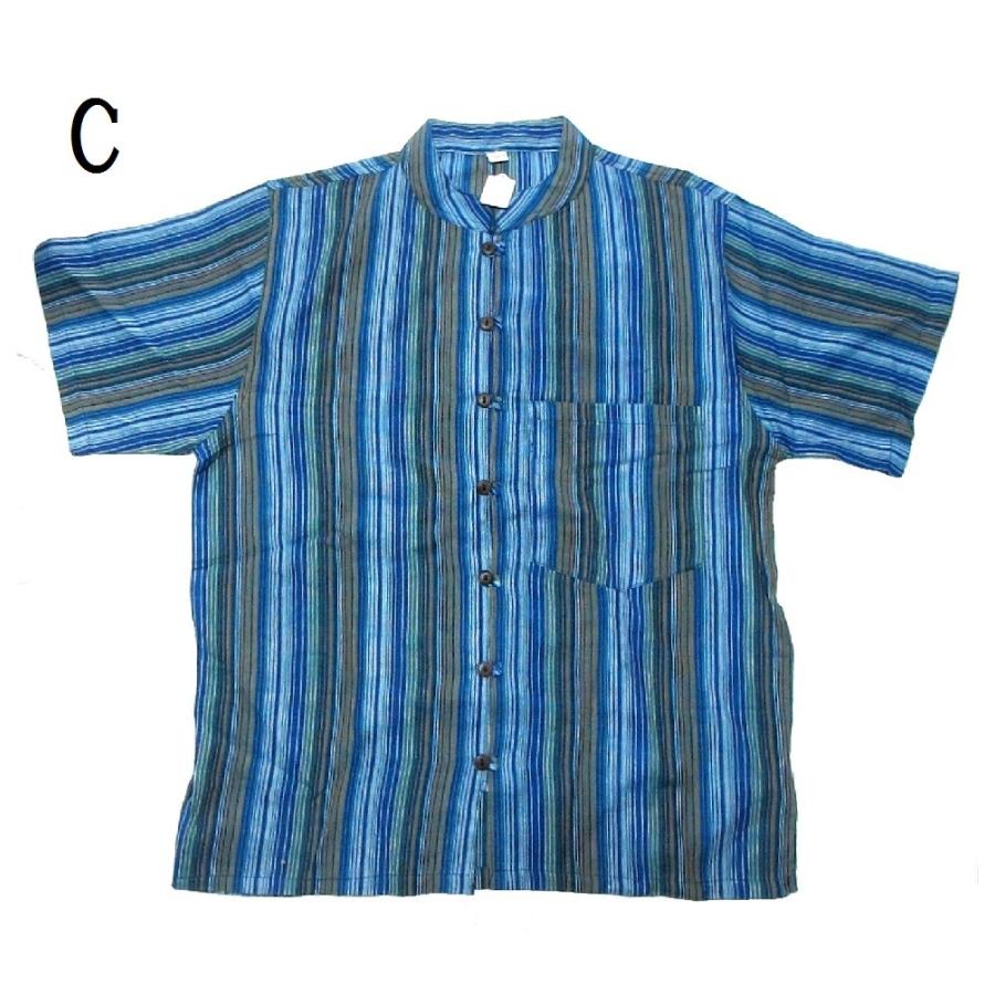 Mサイズエスニックシャツ メンズクルタエスニック衣料 エスニックアジアンファッション Ta M210 ガネッシュ 通販 Yahoo ショッピング