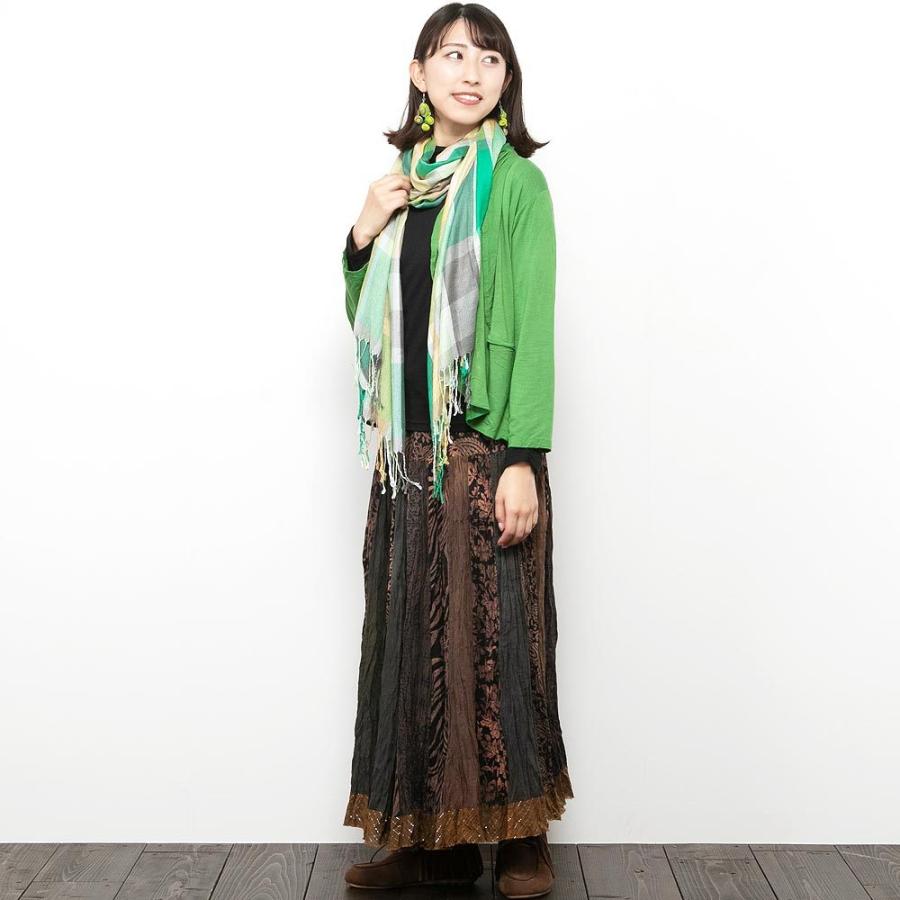 エスニック ストール 大判 68cm 190cm チェック柄 レディース メンズ アジアン コーデ かわいい おしゃれ マフラー マドラスチェック プチプラ アジアン エスニック ガネーシャ 通販 Yahoo ショッピング