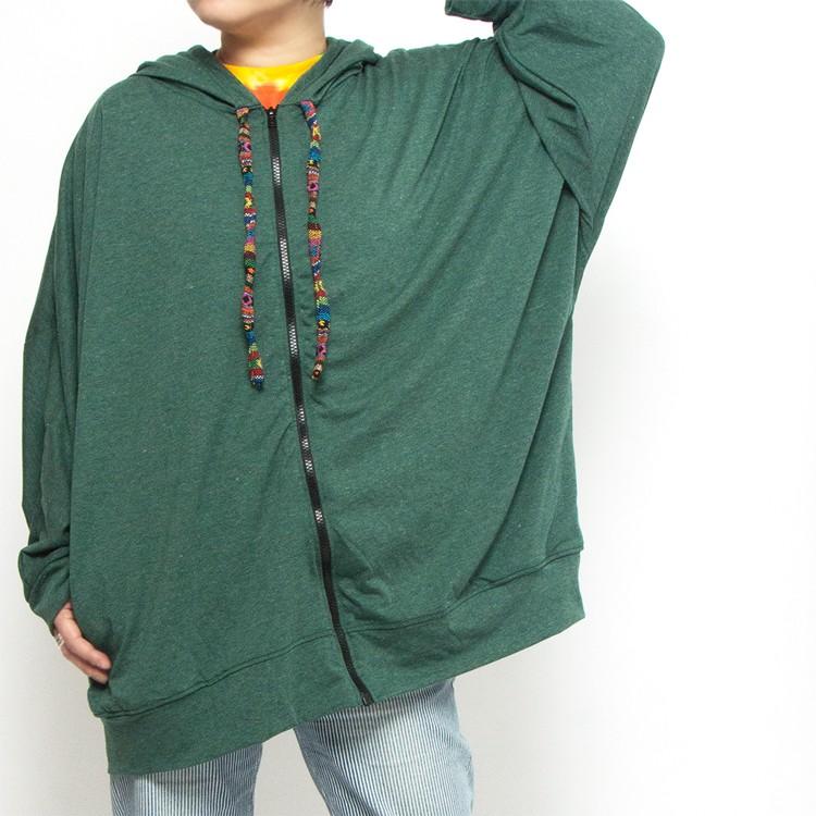 エスニック パーカー ジップアップ ドルマンスリーブ メンズ レディース 4カラー エスニックファッション アジアンファッション 体型カバー 無地 シンプル アジア雑貨ガネーシャ 通販 Yahoo ショッピング